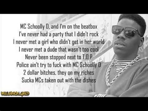 Schoolly D – Gucci Time Lyrics 